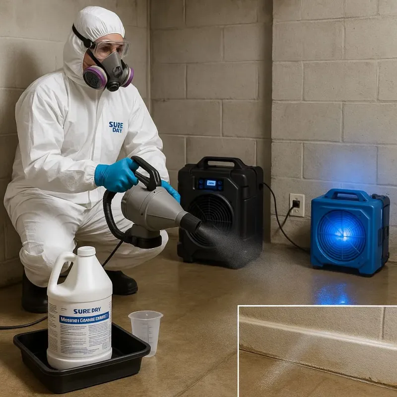 Sanitization and Odor Removal process in Las Ochenta, PR